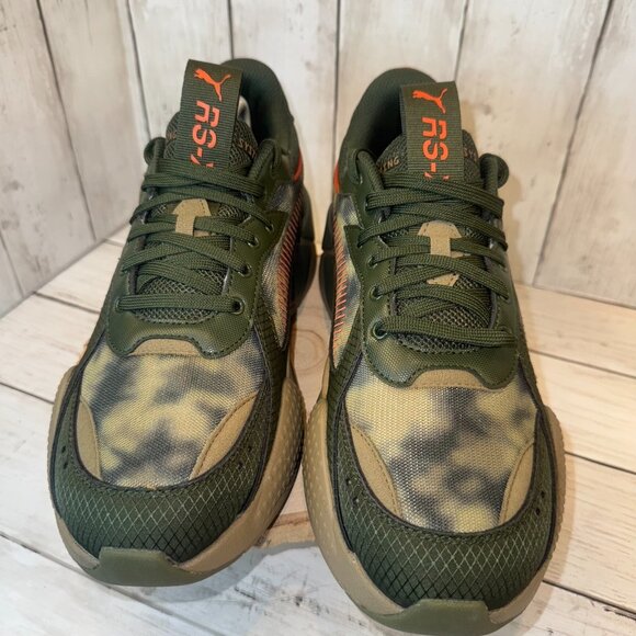 PUMA Rs-X Shades of Lace Up Sneakers Shoes Camo Dye Size 10 Men's - Picture 2 of 9